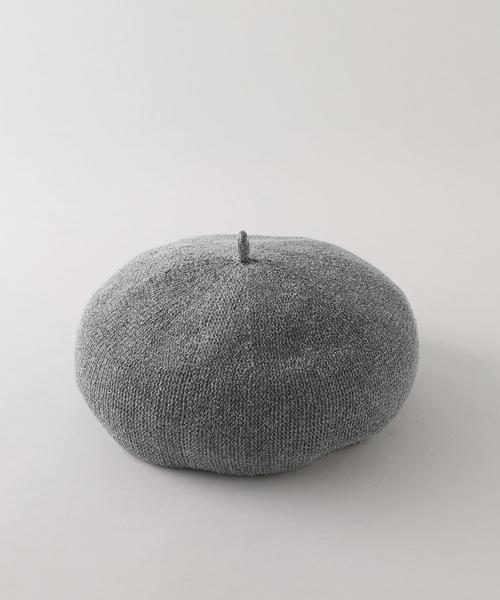 Snow Peak（スノーピーク）の「＜snow peak＞ MESH BERET/ﾍﾞﾚｰ（ハンチング/ベレー帽・メンズ・ブラック/グレー・2）」の4枚目の写真