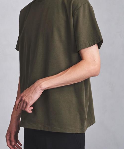 BATONER（バトナー）の「＜BATONER(バトナー)＞ URAKE CREW TEE（Tシャツ/カットソー・メンズ・ホワイト/オリーブ/ネイビー・1/2）」の18枚目の写真