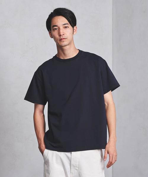 BATONER（バトナー）の「＜BATONER(バトナー)＞ URAKE CREW TEE（Tシャツ/カットソー・メンズ・ホワイト/オリーブ/ネイビー・1/2）」の6枚目の写真