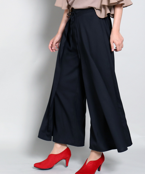 MARLENE JOBERT（マルレーヌ　ジョベル）の「スリットブーティー（ブーツ・レディース・ブラック/グレー/レッド・22.5/23/23.5/24/24.5）」の21枚目の写真