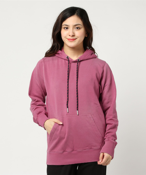 DIESEL(ディーゼル)の「00SF9I0WAQC(パーカー・レディース・ピンク/イエロー・SMALL/MEDIUM/LARGE/X-SMALL/XX-SMALL)」の2枚目の写真