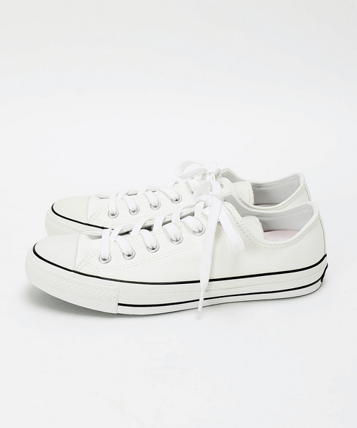 CONVERSE（コンバース）の「CONVERSE ALL STAR 100 COLORS OX（スニーカー・レディース・ホワイト/ブラック・23/23.5/24/24.5/25）」の2枚目の写真
