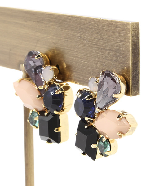 AMERICAN RAG CIE（アメリカンラグシー）の「ビジューピアス（ピアス（両耳用）・レディース・ブルー系その他・FREE）」の2枚目の写真