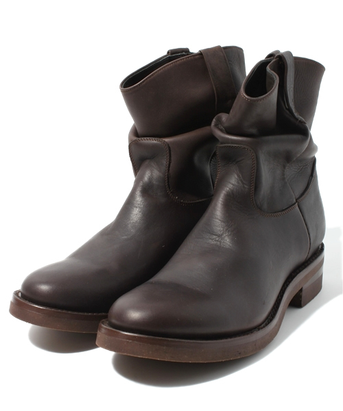 NANO universe（ナノユニバース）の「CAMINANDO（カミナンド）/ 別注 WRINKLE PECOS（ブーツ・メンズ・ブラック/ブラウン/キャメル/ベージュ・7/8/9）」の3枚目の写真