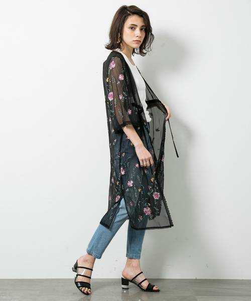 STUDIOUS（ステュディオス）の「クロップドスキニーデニム（デニムパンツ・レディース・ブルー/サックスブルー・0/1）」の9枚目の写真