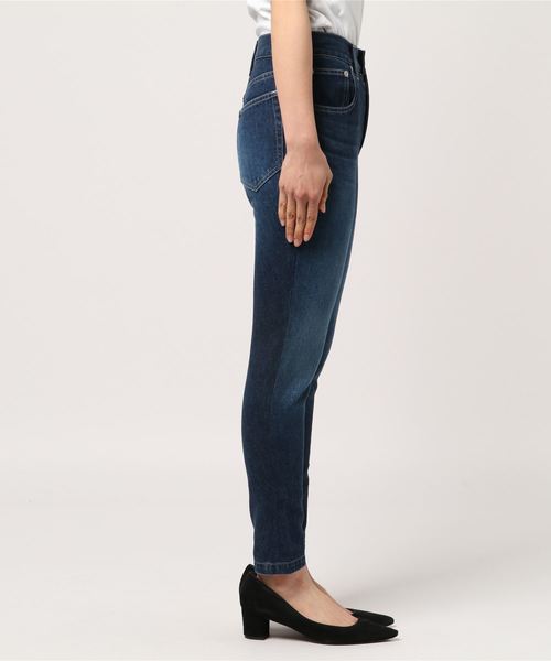 STUDIOUS（ステュディオス）の「クロップドスキニーデニム（デニムパンツ・レディース・ブルー/サックスブルー・0/1）」の3枚目の写真