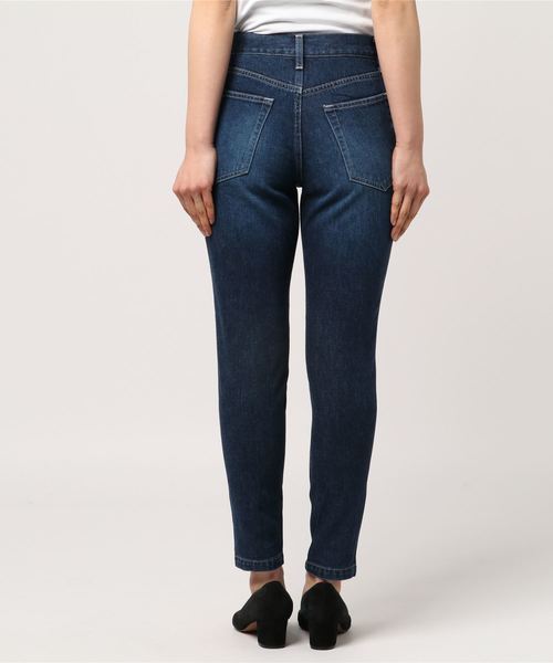 STUDIOUS（ステュディオス）の「クロップドスキニーデニム（デニムパンツ・レディース・ブルー/サックスブルー・0/1）」の4枚目の写真