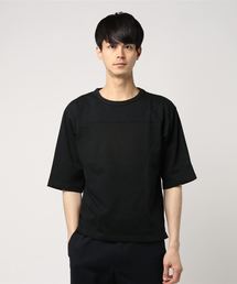 WEGO | WEGO/ドロップショルダーフットボール5分袖Tシャツ(Tシャツ/カットソー)