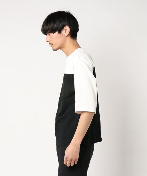 WEGO(ウィゴー)の「WEGO/ドロップショルダーフットボール7分袖Tシャツ(Tシャツ/カットソー・メンズ・ブルー系その他/ホワイト/ホワイト系その他/ブラック/ブラウン/ロイヤルブルー/レッド・LARGE/MEDIUM/SMALL)」の11枚目の写真