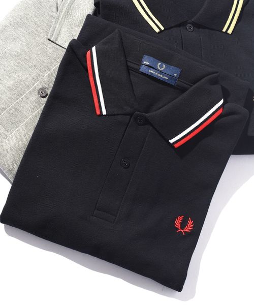 FRED PERRY(フレッドペリー)の「FRED PERRY: ENGLAND M12 ポロシャツ(ポロシャツ)」|ブラック