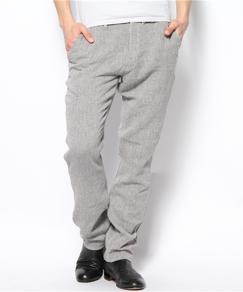 BEAMS（ビームス）の「○O.ﾘﾈﾝEASY W/FACE（その他パンツ・メンズ・グレー/ブラウン・SMALL/MEDIUM/LARGE/X-LARGE）」の12枚目の写真