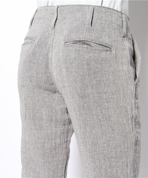 BEAMS（ビームス）の「○O.ﾘﾈﾝEASY W/FACE（その他パンツ・メンズ・グレー/ブラウン・SMALL/MEDIUM/LARGE/X-LARGE）」の6枚目の写真