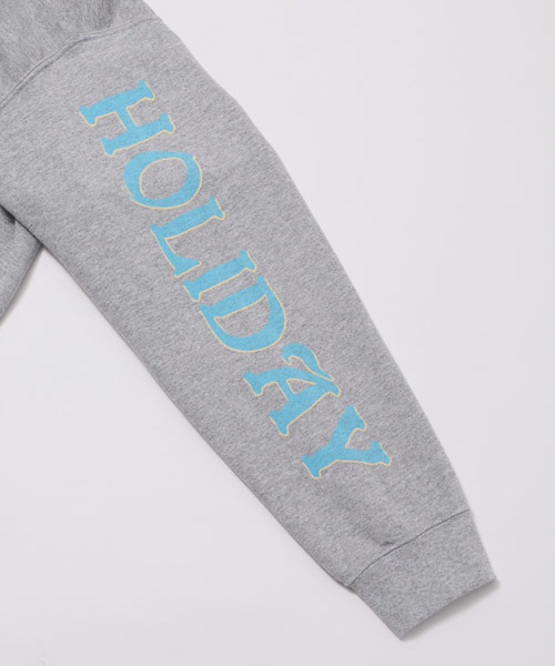 HOLIDAY(ホリデイ)の「LEOPARD TIGER HOODIE レオパードタイガーフーディ(パーカー・レディース・ホワイト/グレー・ONE SIZE)」の4枚目の写真
