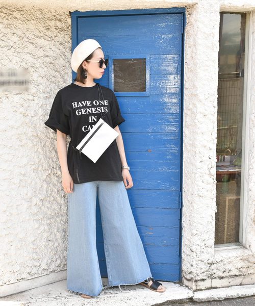 coca（coca）（コカ）の「サコッシュバッグ（ボディバッグ/ウエストポーチ・レディース・ホワイト/ブラック・ONE SIZE）」の10枚目の写真