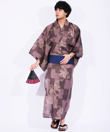 ８(eight) | 浴衣 単品 ゆかた 千鳥 コットン 夏 花火大会(浴衣)