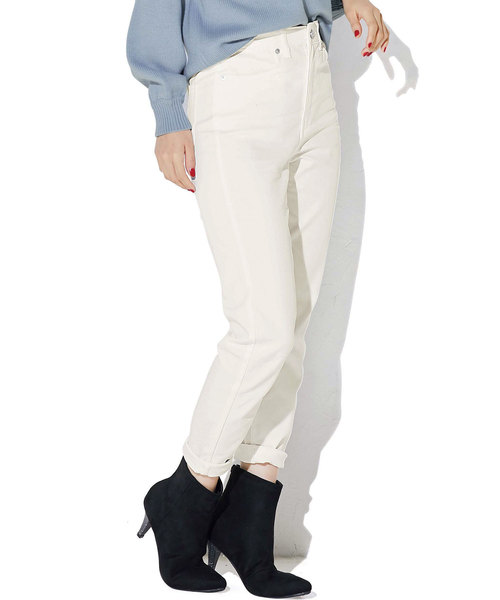 GeeRA(ジーラ)の「楽チン!美ラインストレッチスキニーパンツ(その他パンツ・レディース・ブラック/オフホワイト/ベージュ/レッド/ネイビー/チェック・58/61/70/73/64/67)」の2枚目の写真