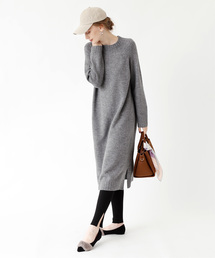 titivate | ﾎﾞﾄﾙﾈｯｸﾆｯﾄﾜﾝﾋﾟｰｽ(ワンピース)