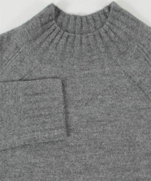 titivate（ティティベイト）の「ボトルネックニットワンピース（ワンピース・レディース・ブラック/ネイビー/杢グレー/キャメル/ライトベージュ・FREE/LONG）」の7枚目の写真