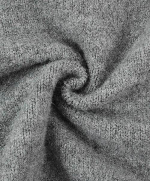 titivate（ティティベイト）の「ボトルネックニットワンピース（ワンピース・レディース・ブラック/ネイビー/杢グレー/キャメル/ライトベージュ・FREE/LONG）」の10枚目の写真