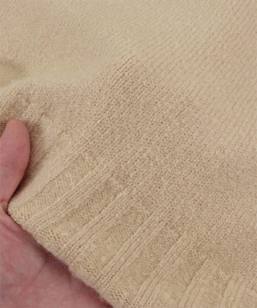 titivate（ティティベイト）の「ボトルネックニットワンピース（ワンピース・レディース・ブラック/ネイビー/杢グレー/キャメル/ライトベージュ・FREE/LONG）」の15枚目の写真