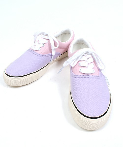 WEGO（ウィゴー）の「WEGO/ローカットスニーカー（スニーカー・レディース・ブラック系その他/ブルー系その他/パープル系その他/その他1/その他2・23.5/24.5）」の4枚目の写真