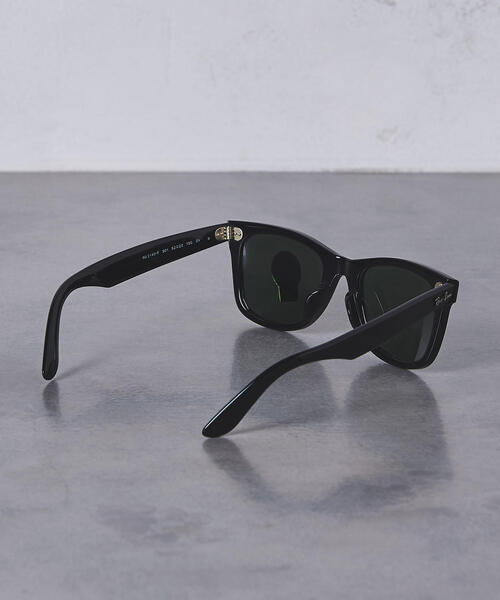 Ray-Ban（レイバン）の「＜Ray-Ban（レイバン）＞ Wayfarer（サングラス・メンズ・ブラック/ダークブラウン・FREE）」の8枚目の写真