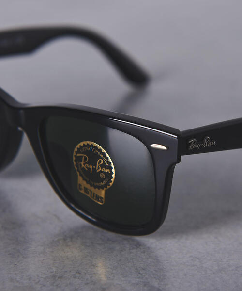 Ray-Ban（レイバン）の「＜Ray-Ban（レイバン）＞ Wayfarer（サングラス・メンズ・ブラック/ダークブラウン・FREE）」の3枚目の写真