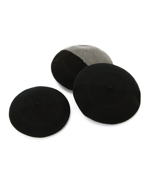 B印 YOSHIDA(BEAMS×PORTER)（ビージルシヨシダ）の「石塚啓次“BUENA VISTA” Basque Hat(12)（ハット・メンズ・グレー/チャコールグレー/ブラック/レッド系その他/ワイン/ブラック系その他・ONE SIZE）」の19枚目の写真