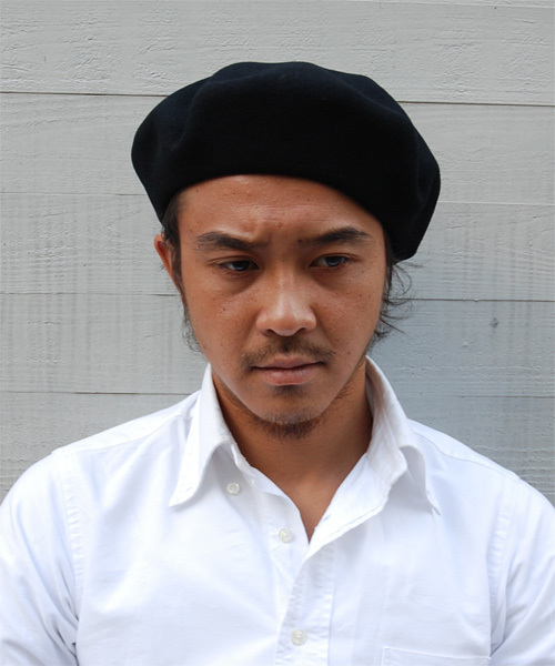 B印 YOSHIDA(BEAMS×PORTER)（ビージルシヨシダ）の「石塚啓次“BUENA VISTA” Basque Hat(12)（ハット・メンズ・グレー/チャコールグレー/ブラック/レッド系その他/ワイン/ブラック系その他・ONE SIZE）」の7枚目の写真
