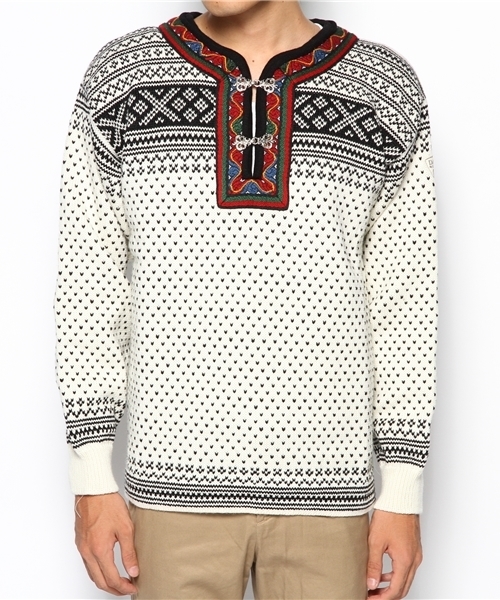 fennica Men's（フェニカメンズ）の「□Dale of Norway / ノルディック柄ニット（ニット/セーター・メンズ・オフホワイト/ブラック・SMALL/MEDIUM）」の8枚目の写真