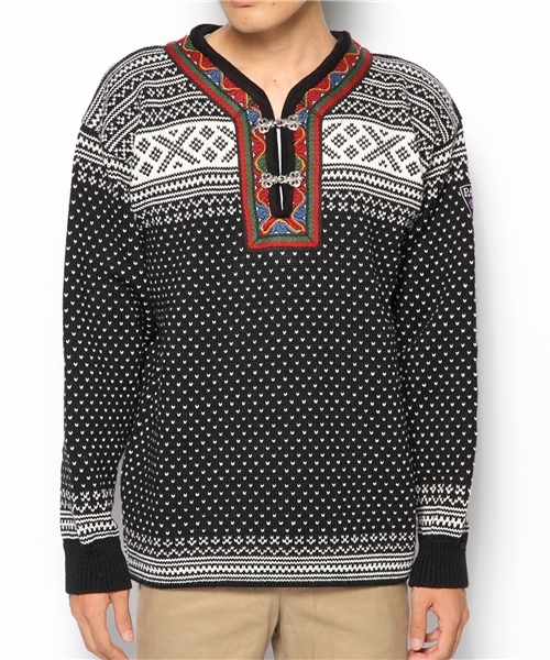 fennica Men's（フェニカメンズ）の「□Dale of Norway / ノルディック柄ニット（ニット/セーター・メンズ・オフホワイト/ブラック・SMALL/MEDIUM）」の2枚目の写真