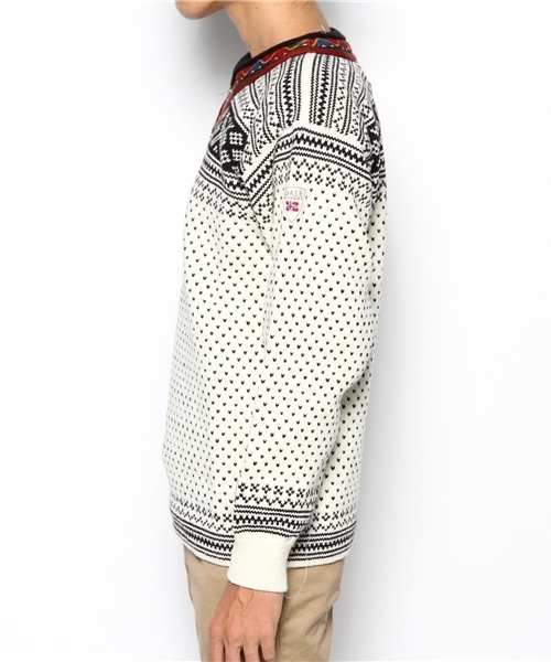 fennica Men's（フェニカメンズ）の「□Dale of Norway / ノルディック柄ニット（ニット/セーター・メンズ・オフホワイト/ブラック・SMALL/MEDIUM）」の3枚目の写真