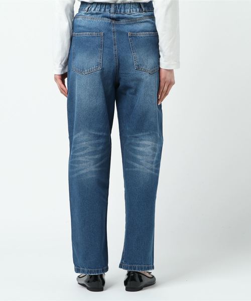 Culture Medium（カルチャーミディアム）の「10ozデニムハイウエストパンツ（デニムパンツ・レディース・ネイビー/サックスブルー/ブルー・FREE）」の11枚目の写真