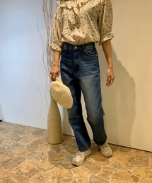 Culture Medium（カルチャーミディアム）の「10ozデニムハイウエストパンツ（デニムパンツ）」