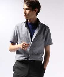 EDIFICE | ハンソデ クールマックスギンガムチェック ボタンダウンシャツ(シャツ/ブラウス)