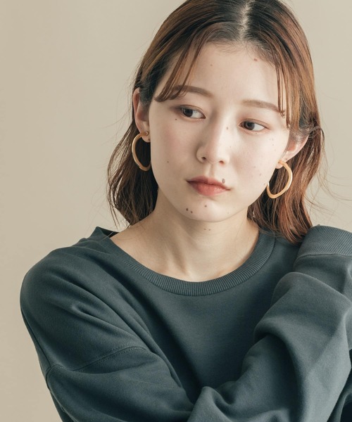 SMELLY（スメリー）の「メタルマガリフープイヤリング（イヤリング・レディース・ゴールド/シルバー・-）」の10枚目の写真