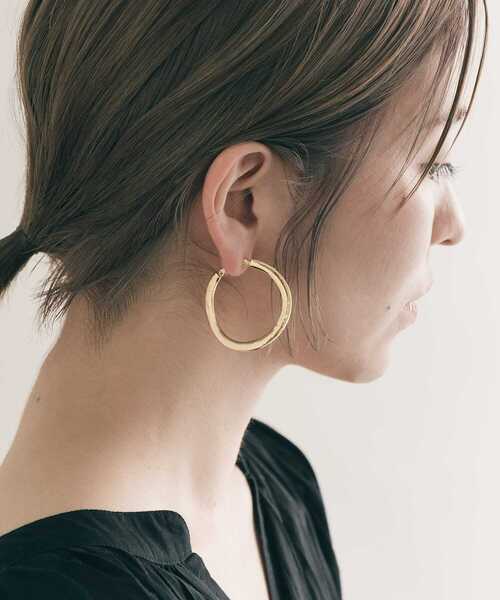 SMELLY（スメリー）の「メタルマガリフープイヤリング（イヤリング・レディース・ゴールド/シルバー・-）」の8枚目の写真