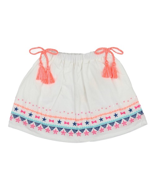 Daddy Oh Daddy（ダディーオーダディー）の「刺繍スカート（スカート・キッズ・ホワイト/ブルー・120/110/100/130/150/90/140）」の6枚目の写真