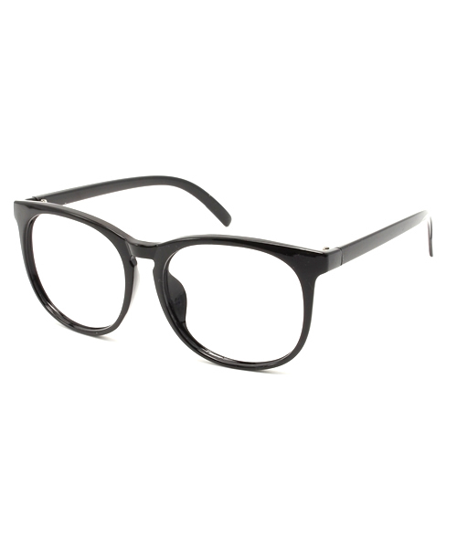 WEGO(ウィゴー)の「WEGO/ウェリントンタイプ(レンズ無し)(メガネ・メンズ・ブラック/ブラウン系その他/イエロー系その他・FREE)」の2枚目の写真