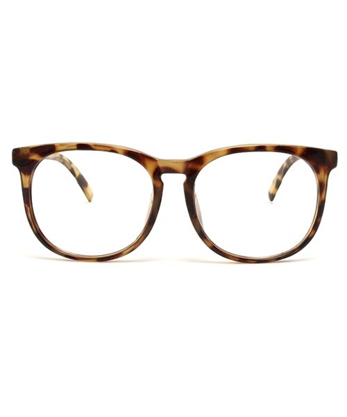 WEGO(ウィゴー)の「WEGO/ウェリントンタイプ(レンズ無し)(メガネ・メンズ・ブラック/ブラウン系その他/イエロー系その他・FREE)」の4枚目の写真