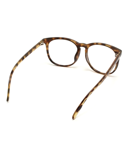 WEGO(ウィゴー)の「WEGO/ウェリントンタイプ(レンズ無し)(メガネ・メンズ・ブラック/ブラウン系その他/イエロー系その他・FREE)」の6枚目の写真