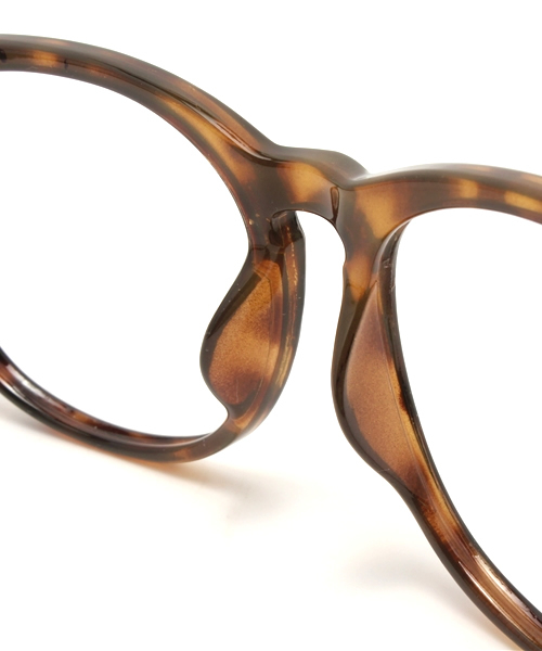 WEGO(ウィゴー)の「WEGO/ウェリントンタイプ(レンズ無し)(メガネ・メンズ・ブラック/ブラウン系その他/イエロー系その他・FREE)」の8枚目の写真