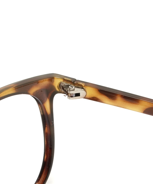 WEGO(ウィゴー)の「WEGO/ウェリントンタイプ(レンズ無し)(メガネ・メンズ・ブラック/ブラウン系その他/イエロー系その他・FREE)」の9枚目の写真