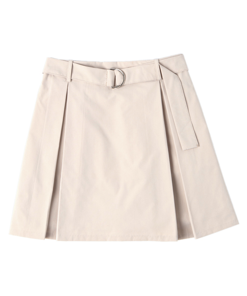 DING（ディング）の「DING/ボックスプリーツスカート（スカート・レディース・ブラック/ベージュ・FREE）」の11枚目の写真