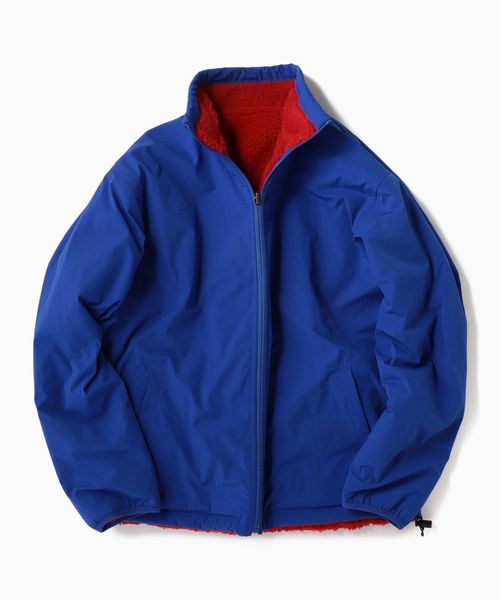 SHIPS（シップス）の「RUSSELL ATHLETIC×SHIPS: ビッグシルエット リバーシブル ボアフリース ブルゾン（ブルゾン・メンズ・ブラック/ライトホワイト/ネイビー/レッド・SMALL/MEDIUM/LARGE）」の16枚目の写真