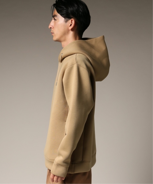 417 EDIFICE（フォーワンセブンエディフィス）の「ダンボールプルオーバーパーカー（パーカー・メンズ・ブラック/チャコールグレー/ベージュ/レッド・SMALL/MEDIUM/LARGE）」の16枚目の写真