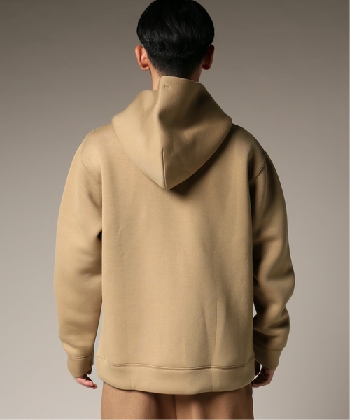 417 EDIFICE（フォーワンセブンエディフィス）の「ダンボールプルオーバーパーカー（パーカー・メンズ・ブラック/チャコールグレー/ベージュ/レッド・SMALL/MEDIUM/LARGE）」の17枚目の写真