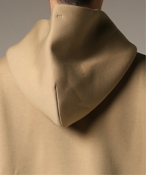 417 EDIFICE（フォーワンセブンエディフィス）の「ダンボールプルオーバーパーカー（パーカー・メンズ・ブラック/チャコールグレー/ベージュ/レッド・SMALL/MEDIUM/LARGE）」の19枚目の写真