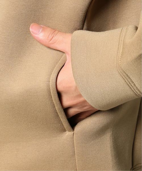 417 EDIFICE（フォーワンセブンエディフィス）の「ダンボールプルオーバーパーカー（パーカー・メンズ・ブラック/チャコールグレー/ベージュ/レッド・SMALL/MEDIUM/LARGE）」の22枚目の写真