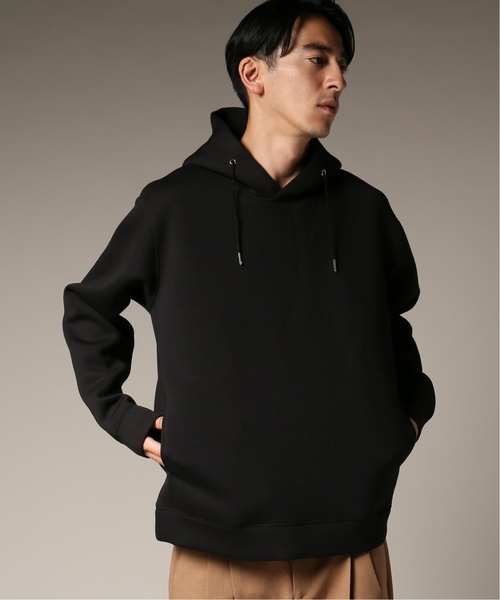 417 EDIFICE（フォーワンセブンエディフィス）の「ダンボールプルオーバーパーカー（パーカー・メンズ・ブラック/チャコールグレー/ベージュ/レッド・SMALL/MEDIUM/LARGE）」の11枚目の写真